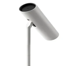 Lampe*Faro Lampe à poser, Leo, , LED, 2700K, 299 lm, Ø15cm, H48,5cm - blanc