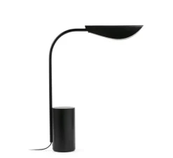 Lampe*Faro Lampe à poser, Liggera, , L10cm, H55,75cm - noir