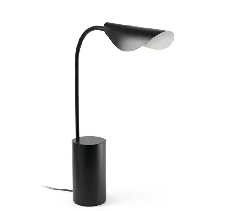 Lampe*Faro Lampe à poser, Liggera, , L10cm, H55,75cm - noir