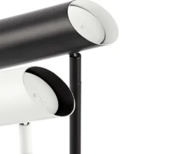 Lampe*Faro Lampe à poser, Link, , LED, H46cm, Ø15cm - noir
