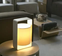 Lampe*Faro Lampe à poser, Lula, , H27cm - blanc