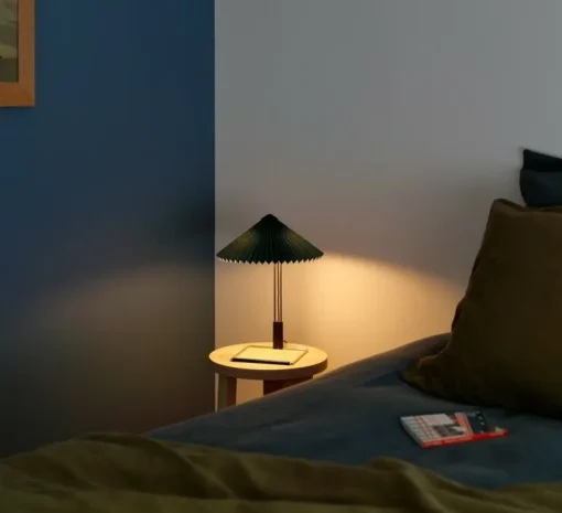 Lampe*HAY Lampe à poser, Matin 300, , LED, 2800K, 150lm, Ø30cm, H38cm - vert