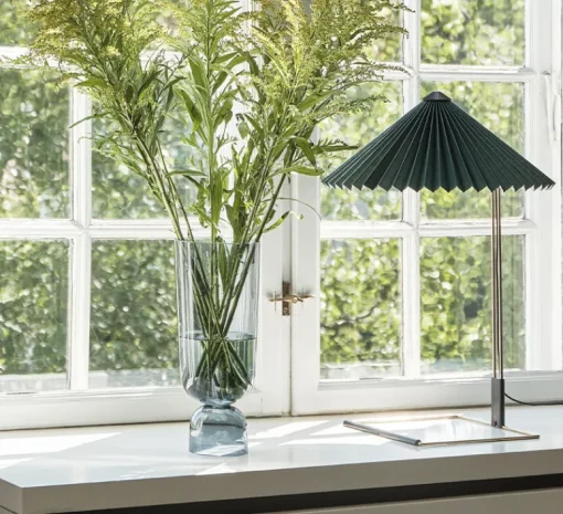 Lampe*HAY Lampe à poser, Matin 300, , LED, 2800K, 150lm, Ø30cm, H38cm - vert