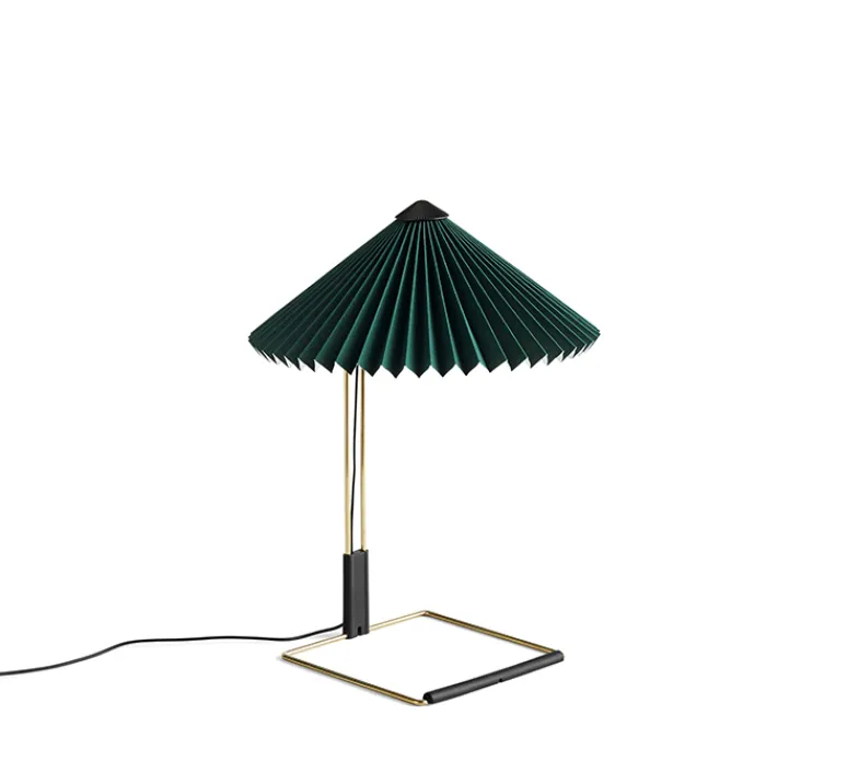 Lampe*HAY Lampe à poser, Matin 300, , LED, 2800K, 150lm, Ø30cm, H38cm - vert