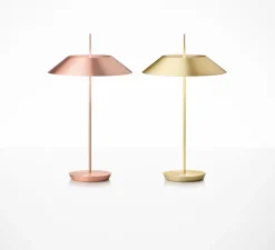 Lampe*Vibia Lampe à poser, Mayfair, , LED, 2700K, 1841lm, Ø30cm, H52cm - cuivre