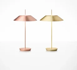 Lampe à poser, Mayfair, or, LED, 2700K, 1841lm, Ø30cm, H52cm - Vibia