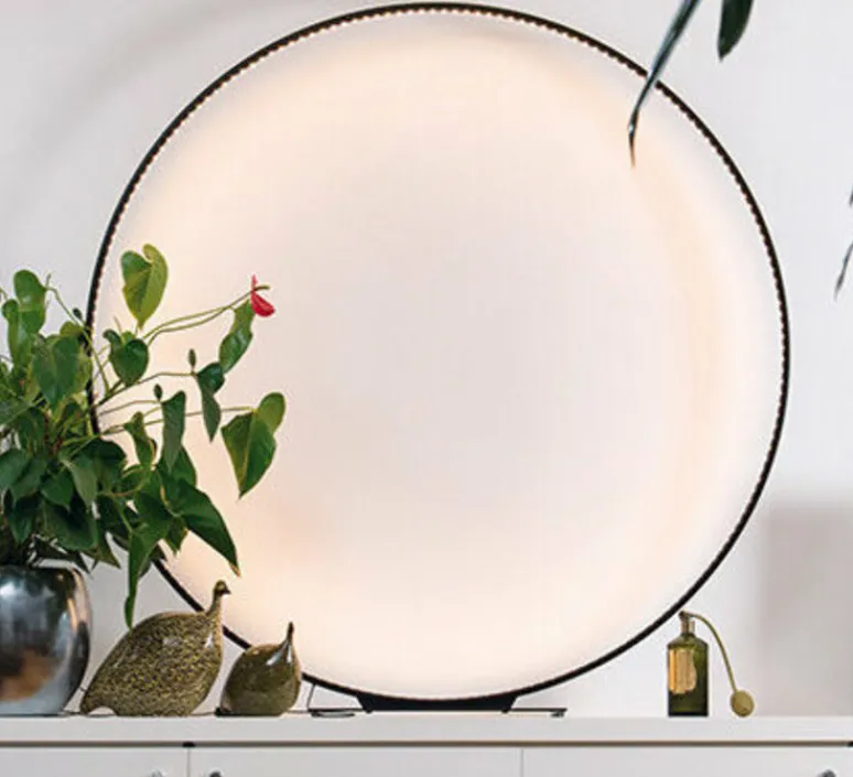 Lampe*Le Deun Lampe à poser, mega 90, , LED, 2700K, 1584lm, Ø92cm, H94cm - noir