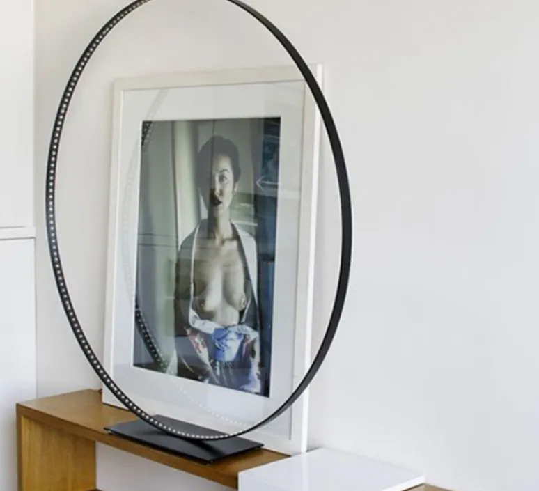 Lampe*Le Deun Lampe à poser, mega 90, , LED, 2700K, 1584lm, Ø92cm, H94cm - noir