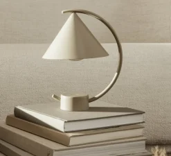 Lampe*Ferm Living Lampe à poser, Meridian, Cashmere, L20,9 cm, H26cm - Cachemire