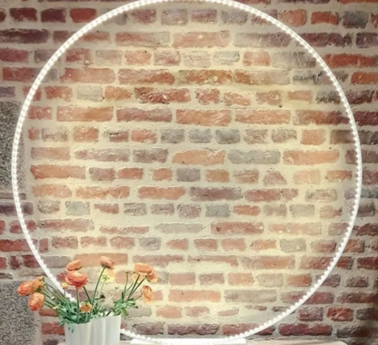 Lampe*Le Deun Lampe à poser, Méga 120, , LED, dim, 2700K, 2112 lm, L122cm, H124cm - blanc