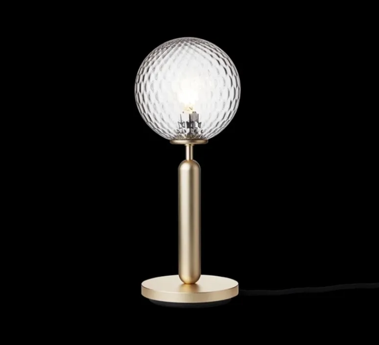 Lampe*Nuura Lampe à poser, Miira, , Ø14cm, H34,5cm - laiton