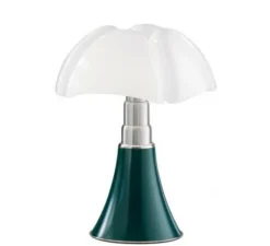 Lampe*Martinelli Luce Lampe à poser, Mini Pipistrello, , LED, dim, 2700K, 700 lm, Ø27cm, H35cm - vert foncé