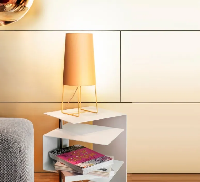 Lampe|Enfants*Fraumaier Lampe à poser, Minisophie, , H46cm - moutarde