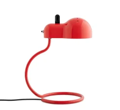Lampe*Stilnovo Lampe à poser, Minitopo, , L19,4cm, H36cm - rouge
