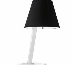 Lampe*Faro Lampe à poser, MOMA-2, , L23cm, H44cm - noir