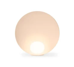 Lampe à poser, Musa 7400, rose clair, LED, dim, 2700K, 449 lm, L26cm, H26cm - Vibia