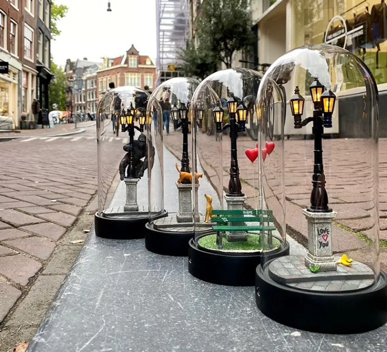 Enfants|Lampe*Seletti Lampe à poser, My Little Evening, , LED, K, lm, Ø11,2cm, H22,8cm - chat et chien