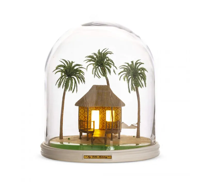 Enfants|Lampe*Seletti Lampe à poser, My Little Holiday, , Ø25,5cm, H26,8cm - hutte, multicolore