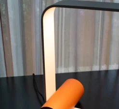 Lampe à poser, Nastro 563.31, beige, terracotta, IP40, LED, dim, 2700K, 2000 lm, L22cm, H41cm - Tooy