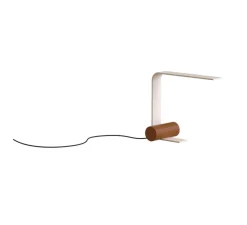 Lampe à poser, Nastro 563.31, beige, terracotta, IP40, LED, dim, 2700K, 2000 lm, L22cm, H41cm - Tooy