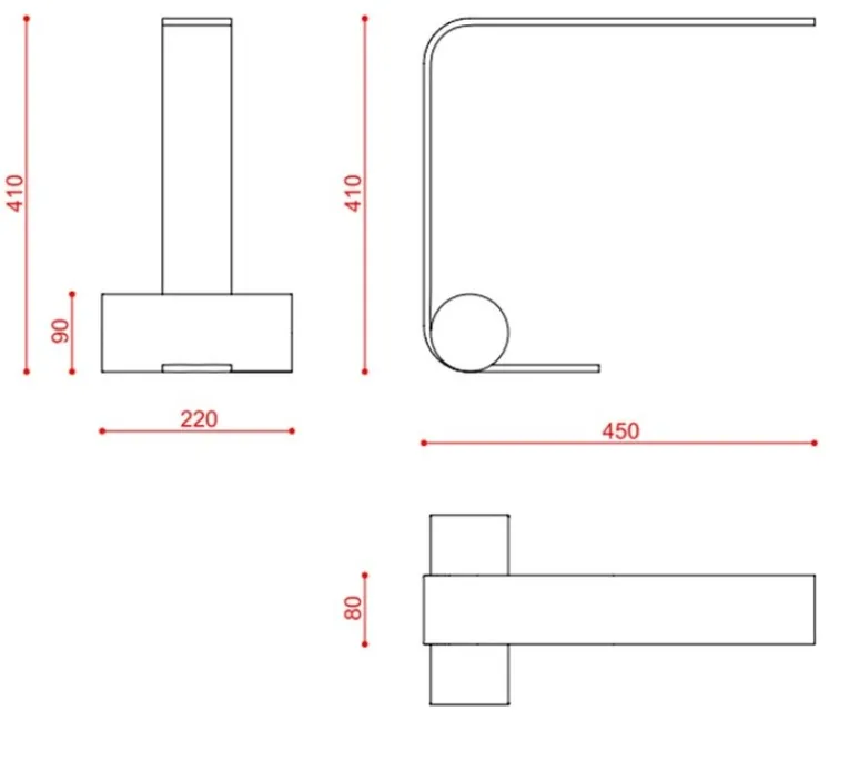 Lampe*Tooy Lampe à poser, Nastro 563.31, , IP40, LED, dim, 2700K, 2000 lm, L22cm, H41cm - beige, bois de frêne