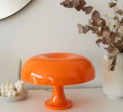 Lampe à poser, Nessino, orange, Ø32cm, H22,3cm - Artemide