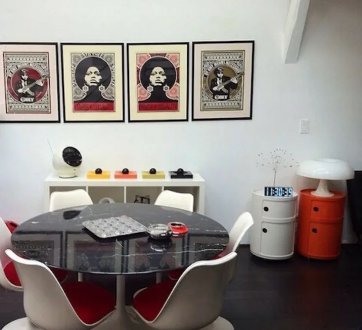 Lampe à poser, Nesso, blanc, Ø54cm, H34cm - Artemide