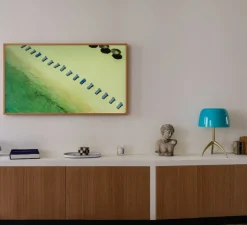 Lampe à poser, Nesso, orange, Ø54cm, H34cm - Artemide