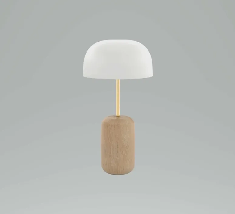 Lampe|Enfants*Hartô Lampe à poser, Nina, , LED, 2700K, 260 lm, Ø23cm, H44,2cm - blanc