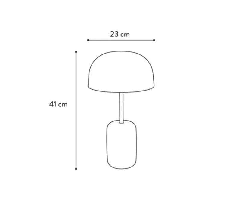 Lampe|Enfants*Hartô Lampe à poser, Nina, , LED, 2700K, 260 lm, Ø23cm, H44,2cm - blanc