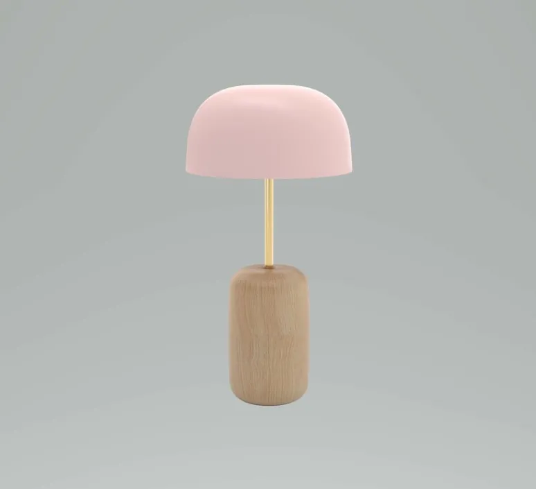 Lampe|Enfants*Hartô Lampe à poser, Nina, , H41cm - rose