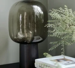 Lampe à poser, Note, marron, Ø28cm, H52cm - HOUSE DOCTOR