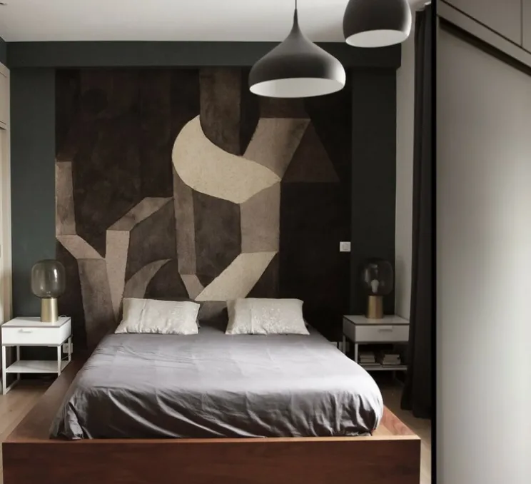 Lampe à poser, Note, marron, Ø28cm, H52cm - HOUSE DOCTOR