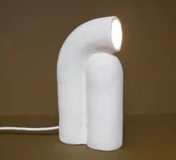 Lampe*Alice Lahana Studio Lampe à poser, Nour, , L13cm, H23cm - blanc