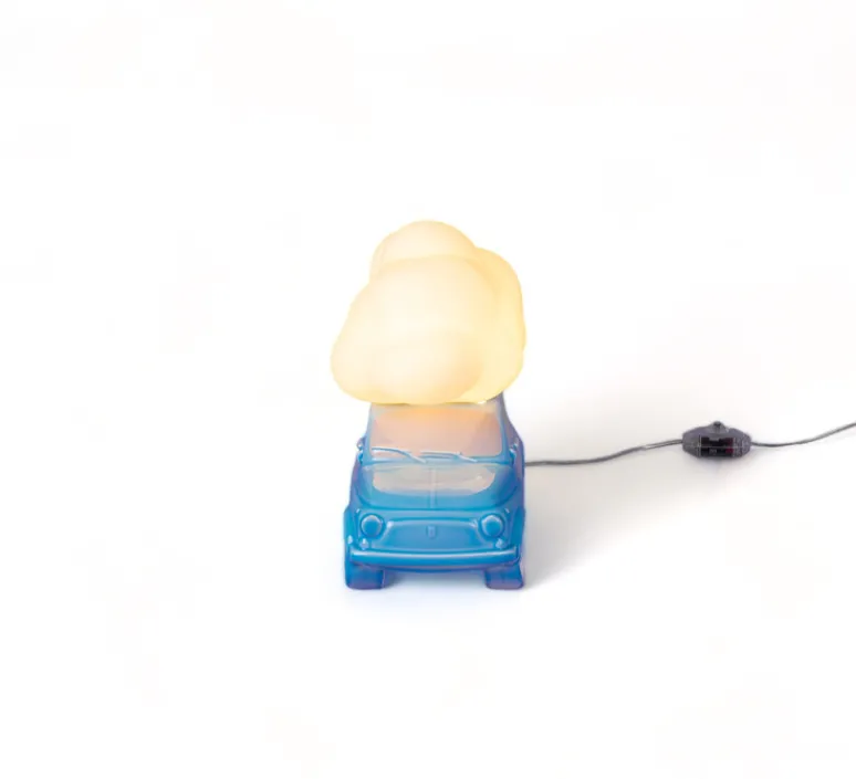 Enfants|Lampe*Seletti Lampe à poser, Nuvola, , L34,6cm, H29,1cm - bleu clair