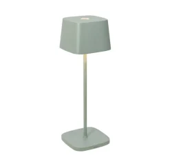 Lampe*Zafferano Lampe à poser, Ofelia, , IP65, LED, dim, 2200-3000K, 231-244-252 lm, Ø10cm, H29cm - vert salvia