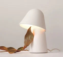 Lampe à poser, Okina 20, blanc mat, LED, dim, 2700K, 800 lm, Ø21cm, H32cm - Pott