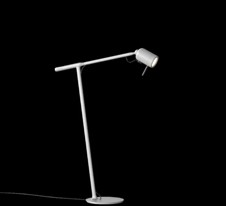 Lampe à poser, One + Desk, gris, LED, dim, 2700K, 245 lm, L38cm, H57,7cm - Tonone