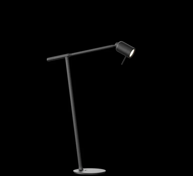 Lampe*Tonone Lampe à poser, One + Desk, , LED, dim, 2700K, 245 lm, L38cm, H57,7cm - noir