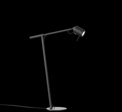 Lampe*Tonone Lampe à poser, One + Desk, , LED, dim, 2700K, 245 lm, L38cm, H57,7cm - noir