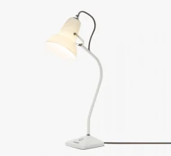 Lampe*Anglepoise Lampe à poser, ORIGINAL 1227 MINI, , céramique, Ø13cm, H52cm - blanc