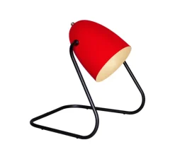 Lampe à poser ou applique murale, M3, Michel Mortier, rouge vermillon, L30,7cm, H33,8cm - Sammode
