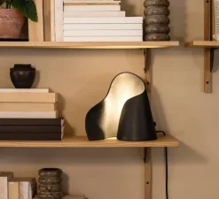 Lampe à poser, Oyster, noir, L25cm, H23,6cm - Ferm Living