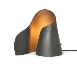 Lampe à poser, Oyster, noir, L25cm, H23,6cm - Ferm Living