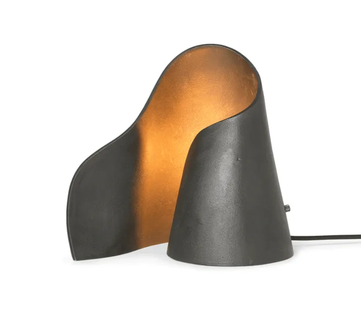 Lampe à poser, Oyster, noir, L25cm, H23,6cm - Ferm Living