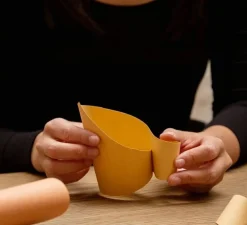 Lampe à poser, Oyster, noir, L25cm, H23,6cm - Ferm Living