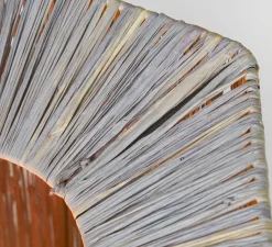 Lampe*Good&Mojo Lampe à poser, Panama S, , Ø28cm, H26cm - gris