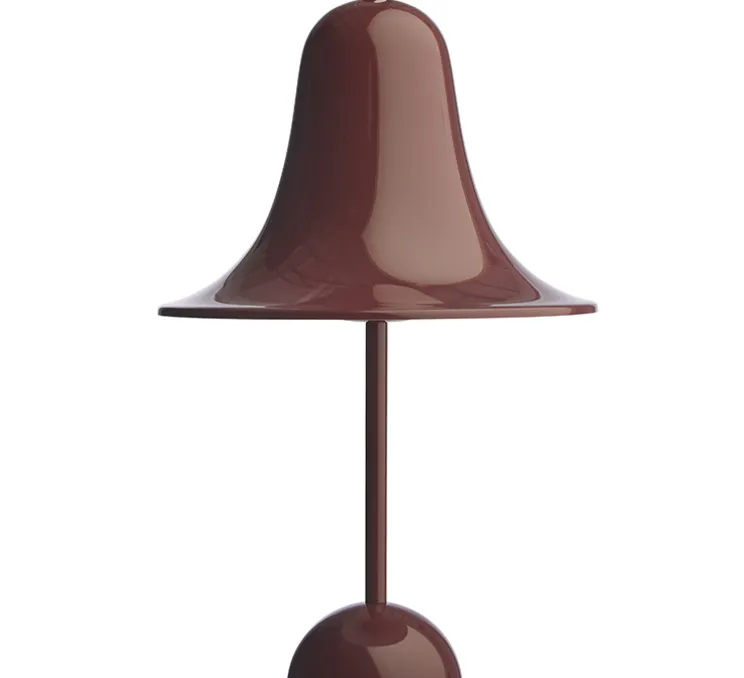 Lampe à poser, Pantop 23, bordeaux, Ø23cm, H38cm - Verpan