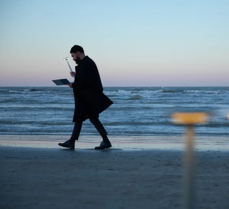 Lampe à poser, Papiria, blanc, LED, dim, 2700-3000-4000K, Ø12cm, H34cm - Karman