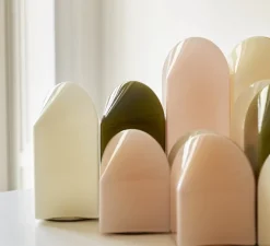 Lampe à poser, Parade 320, rose blush, LED, dim, 2800K, 150 lm, Ø15,5cm, H32cm - HAY